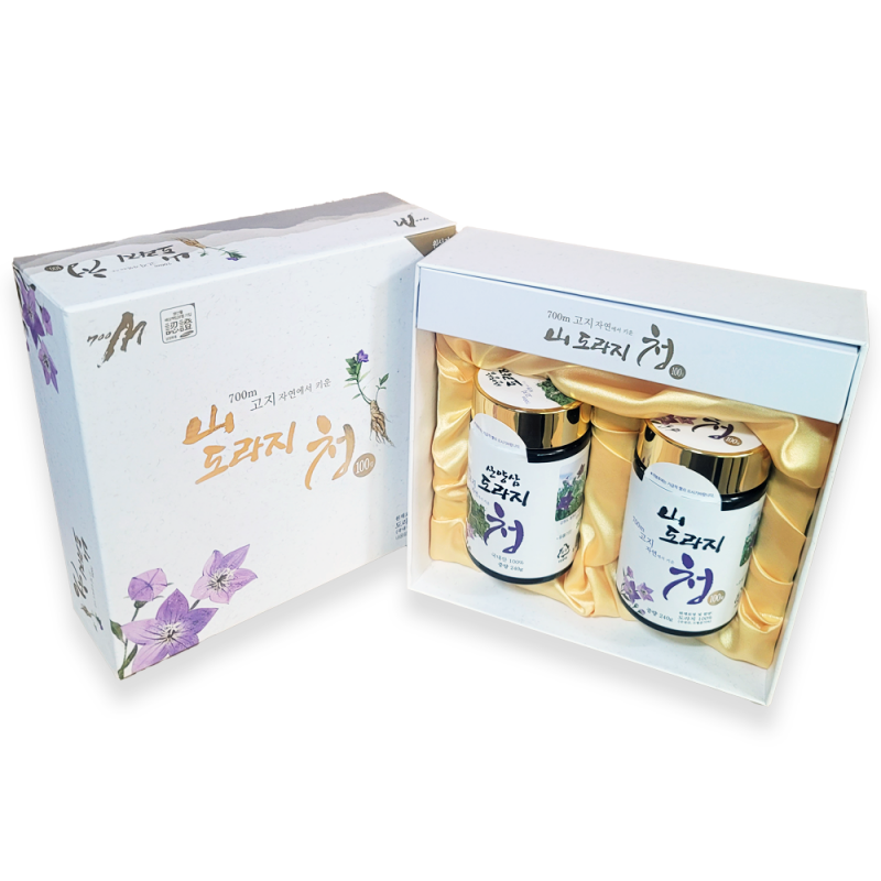 농업법인(주)산초당,산도라지청 2종세트 (각 240ml)