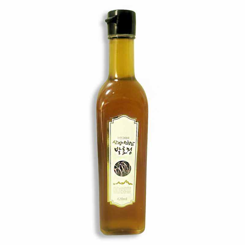 농업법인(주)산초당,산양산삼발효청 1병 420ml
